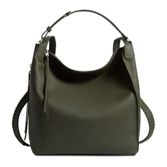 allsaints kita leather backpack All saints Kita Leather crossbody shoulder bag purse convertible backpack